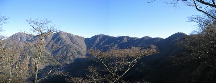 蛭ヶ岳～丹沢山～塔ノ岳