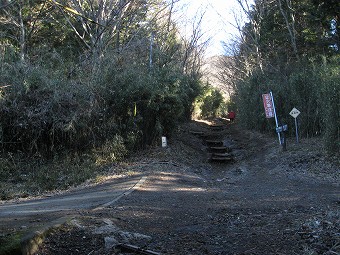 別荘地の上