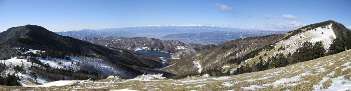 天狗棚山からの眺め