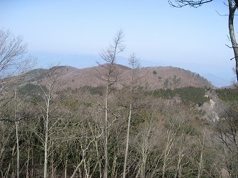 丸山　西の稜線