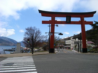 二荒山神社の鳥居