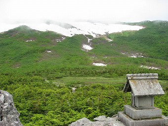 天狗原の祠から