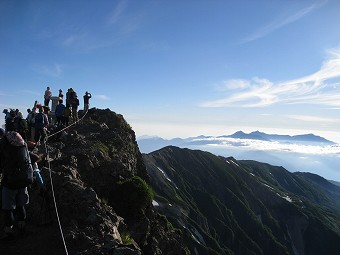 白馬岳山頂