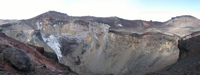 富士山火口