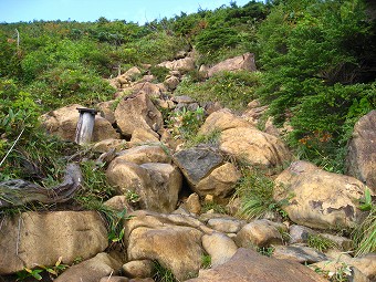 至仏山　中間地点