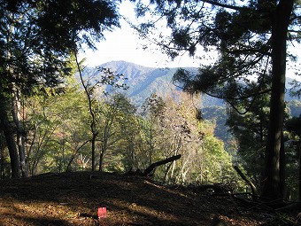 華厳山方面