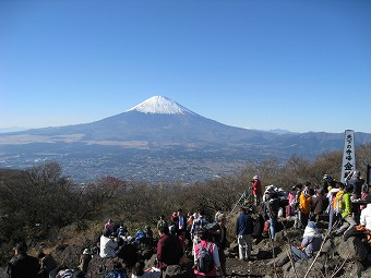 金時山　山頂