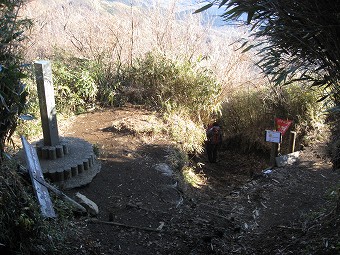 金時神社分岐