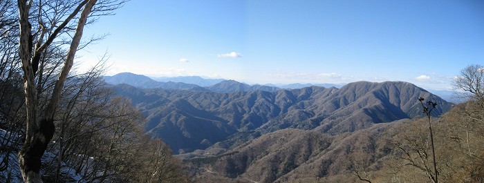 御正体山～大室山