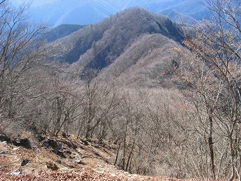 ソーヤの丸デッコからの急下り