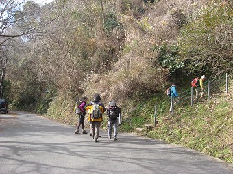 葛城山登山口