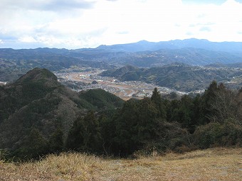 城山　天城山方面