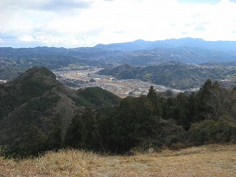 城山　天城山方面