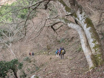 発端丈山へ