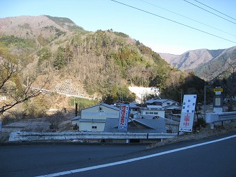 林沢戸入口BSから見る宮地山