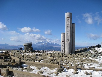 塔ノ岳から見る富士山