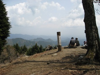 大持山　展望地