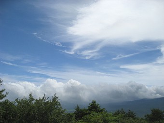 青空と白い雲