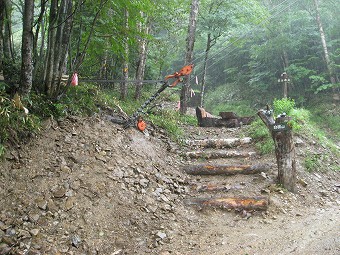 白根山　登山口