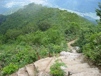 地蔵ノ頭へ