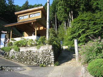 御岳山登山口