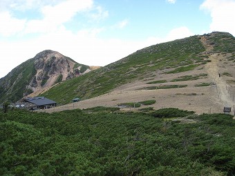 西天狗と根石岳