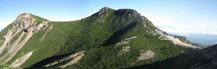 西天狗岳～東天狗岳