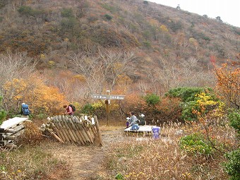 ひょうたん池分岐