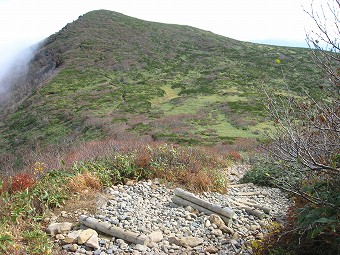 北温泉分岐へ