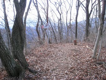 九鬼山分岐