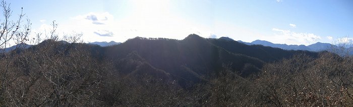 御前山～馬立山～九鬼山