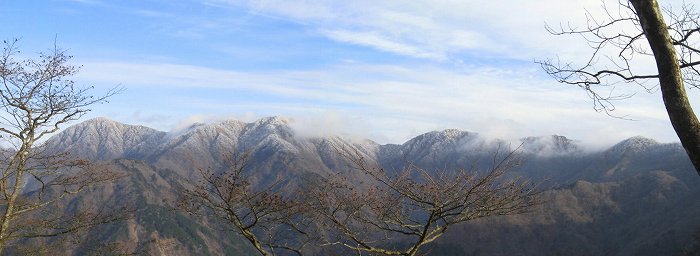 蛭ヶ岳～丹沢山・竜ヶ馬場