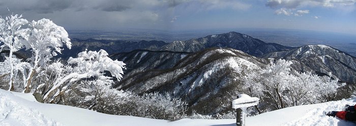 大山　　三ノ塔～表尾根