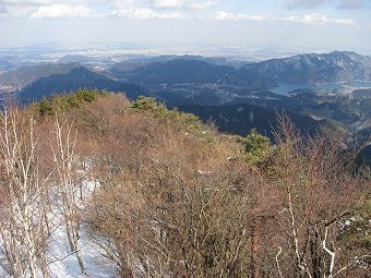 焼山展望台から