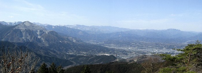 丸山展望台からの眺め