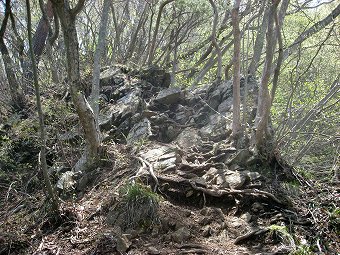 九鬼山へ