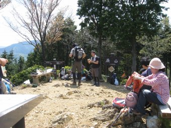 「蕨山」展望台