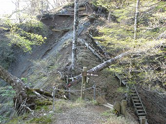 金山谷乗越