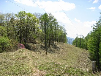 送電鉄塔　防火帯