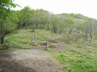 駒ヶ岳への尾根