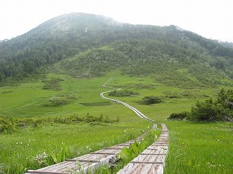 燧ヶ岳と熊沢田代