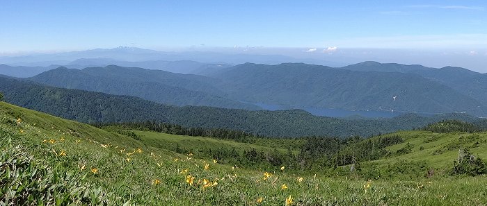 白山　　有峰湖