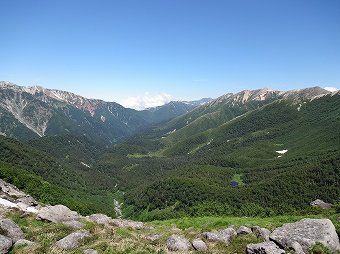 高天原と赤牛岳