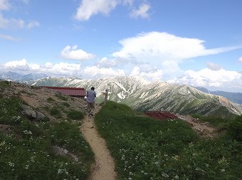 野口五郎岳