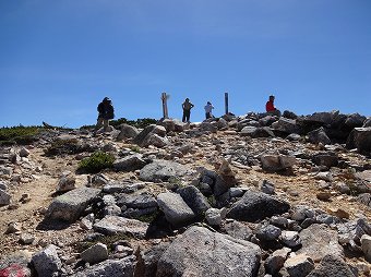 赤牛岳　山頂