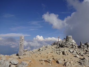 木曽駒ヶ岳　山頂