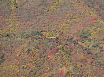 鏡平山荘ズーム