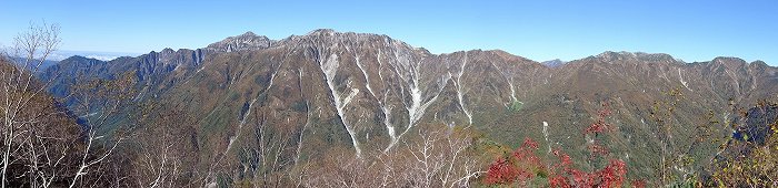 奥丸山山頂から