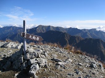 天狗原分岐