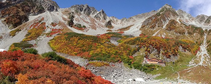 涸沢の紅葉